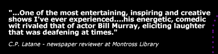 Montross Library review quote